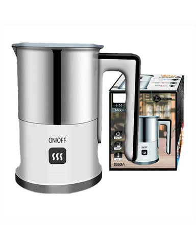 Montalatte elettrico macchina per cappuccino latte caldo freddo monta schiuma in acciaio Hoomei Mondello Store
