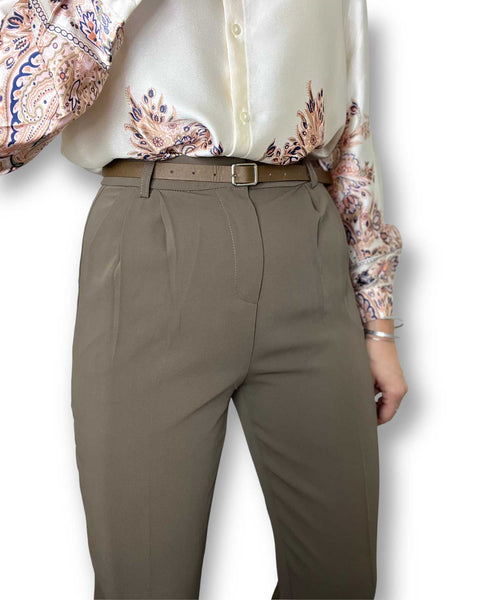 Pantalone Zaira con cintura Mondello Store